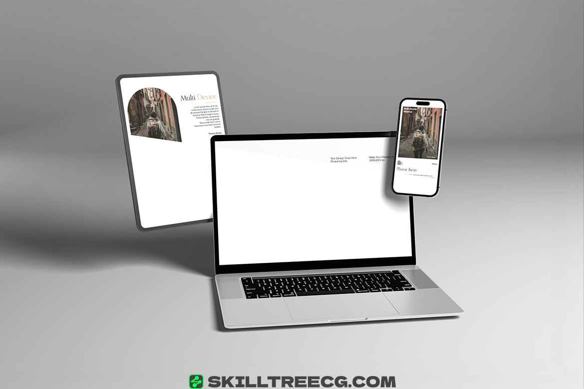 图片[4]-Multi Devices Mockup with Clean Background（210356）-技能树